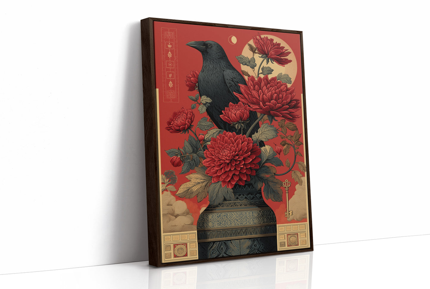 Raven and the Crimson Blooms