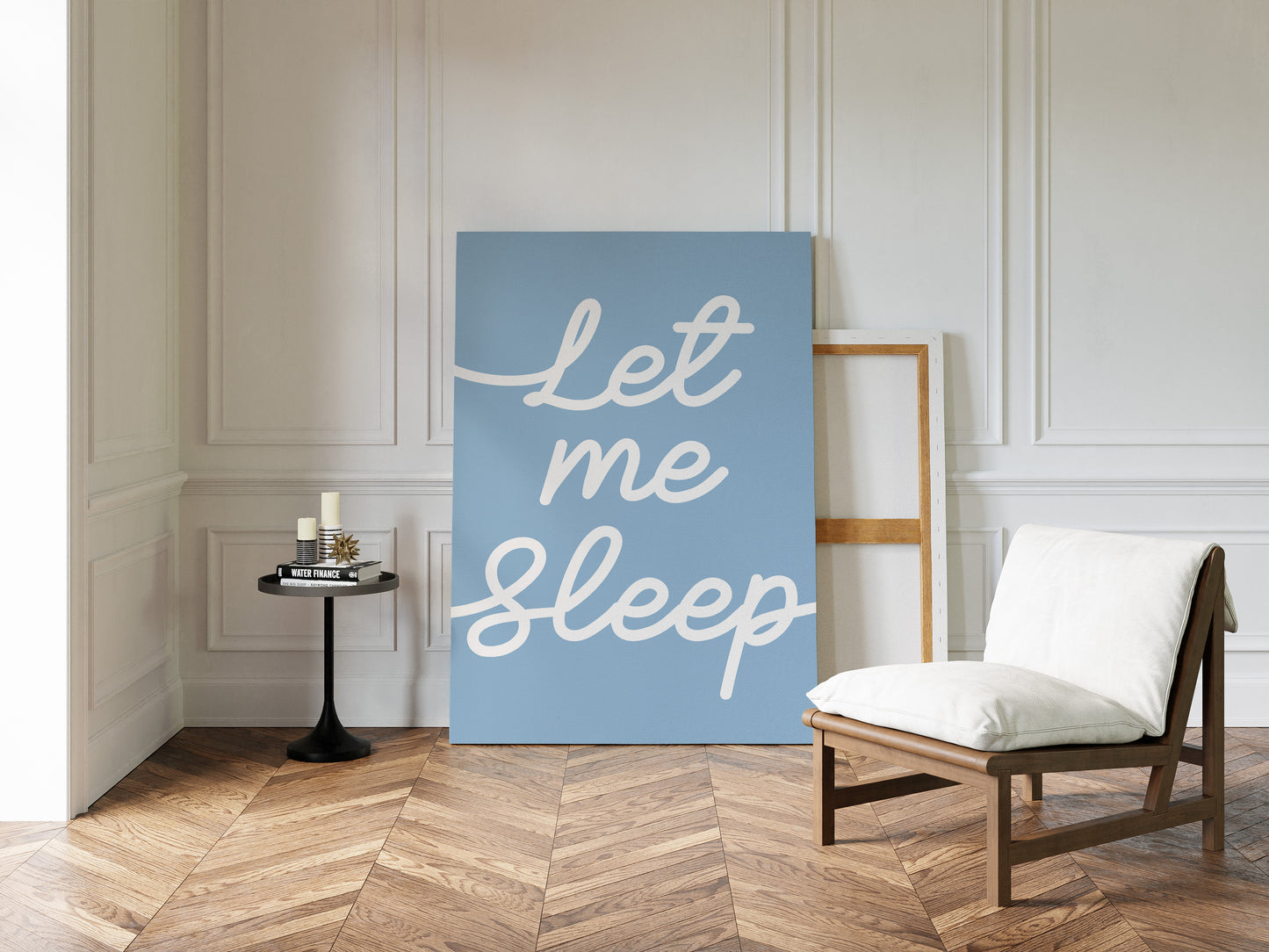 Soft Words Float Through Morning Blue