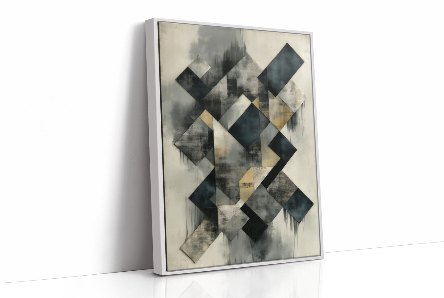 Geometric Shadows Dance At Dawn