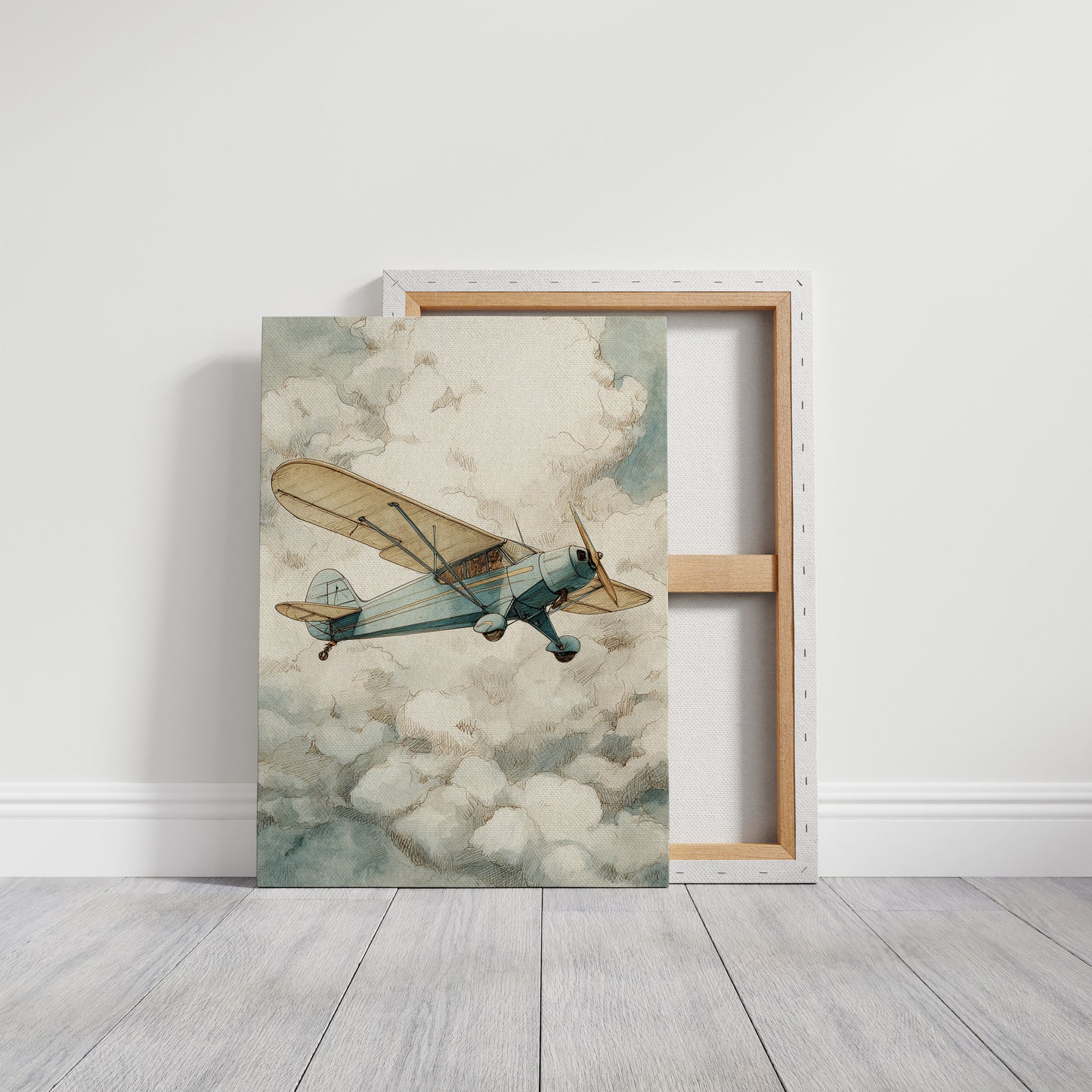 Chasing Horizons in Vintage Blue