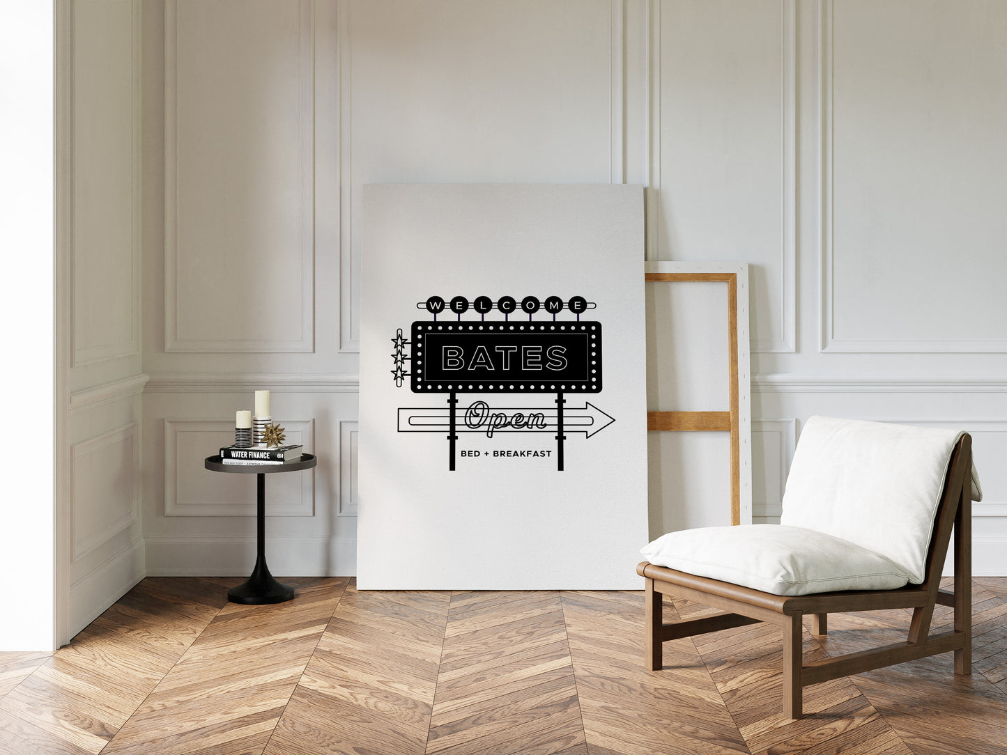 Neon Nights At Small Town Crossroads