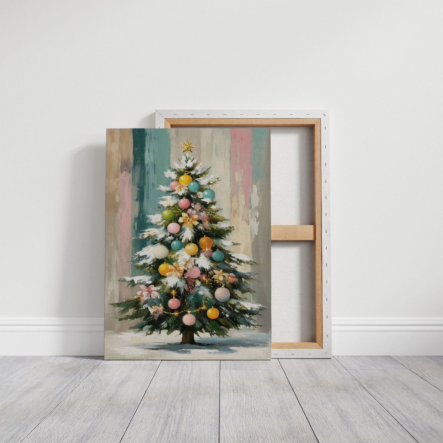 Pastel Ornaments Paint December Dreams