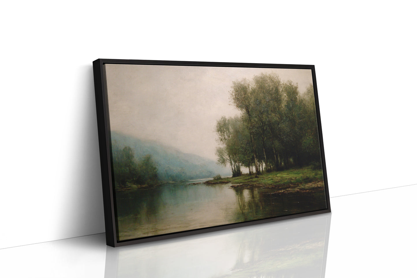 Mist Softens The River's Edge