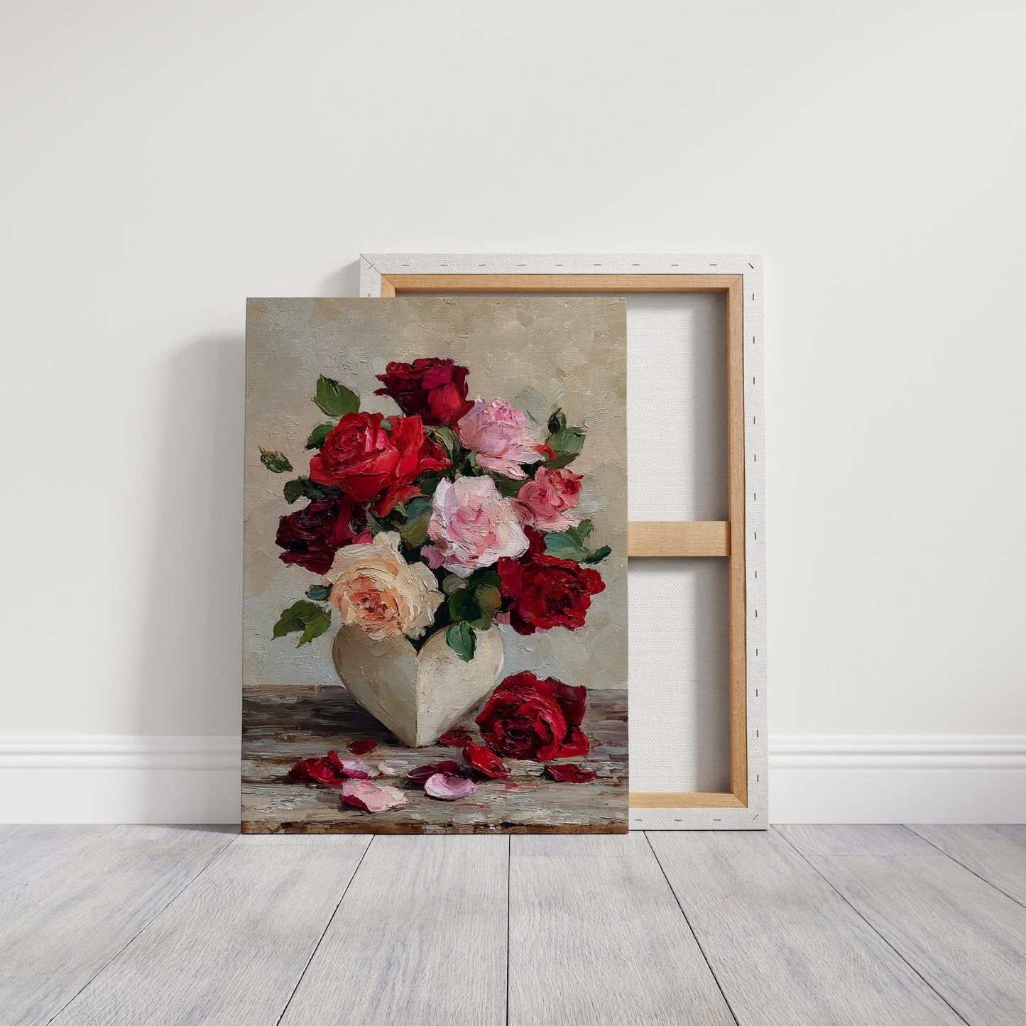 Hearts Bloom in Silent Elegance