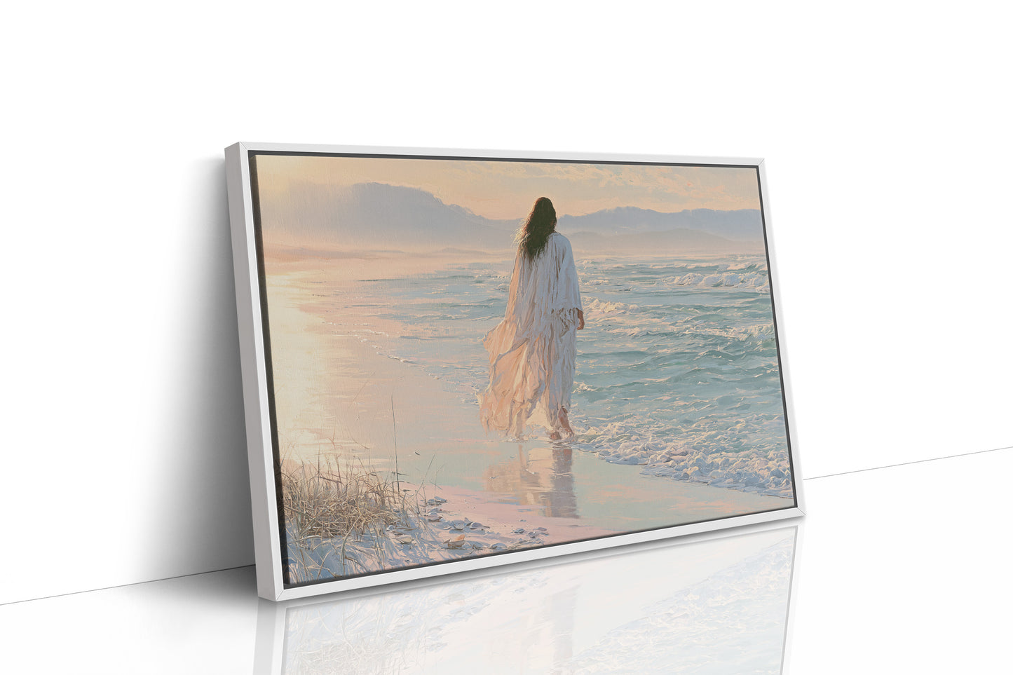Wading Into Dawn's Embrace