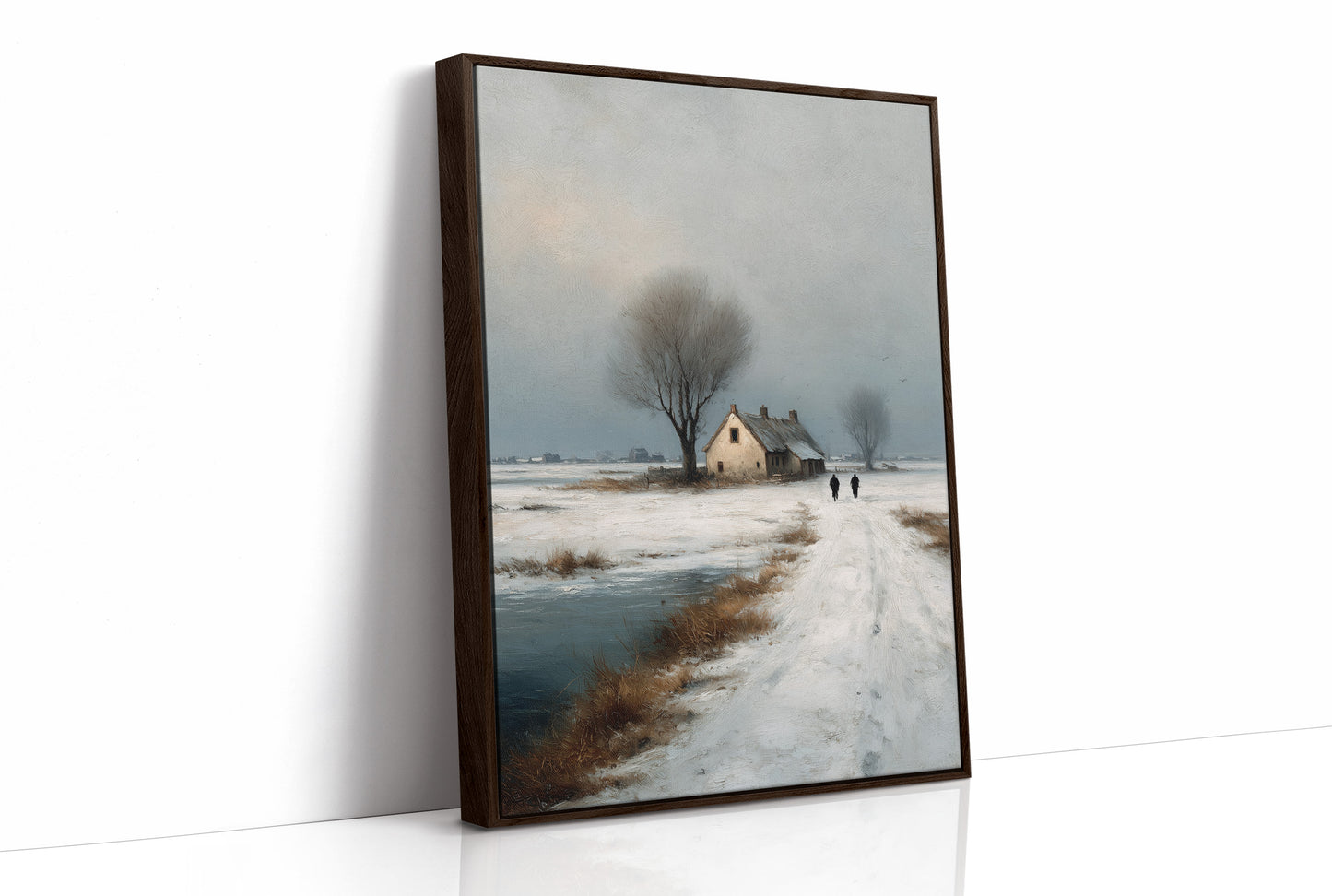 Along the Frozen Road