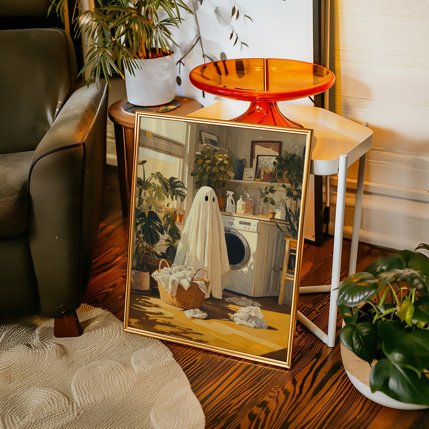 Specter Among the Sunlit Laundry