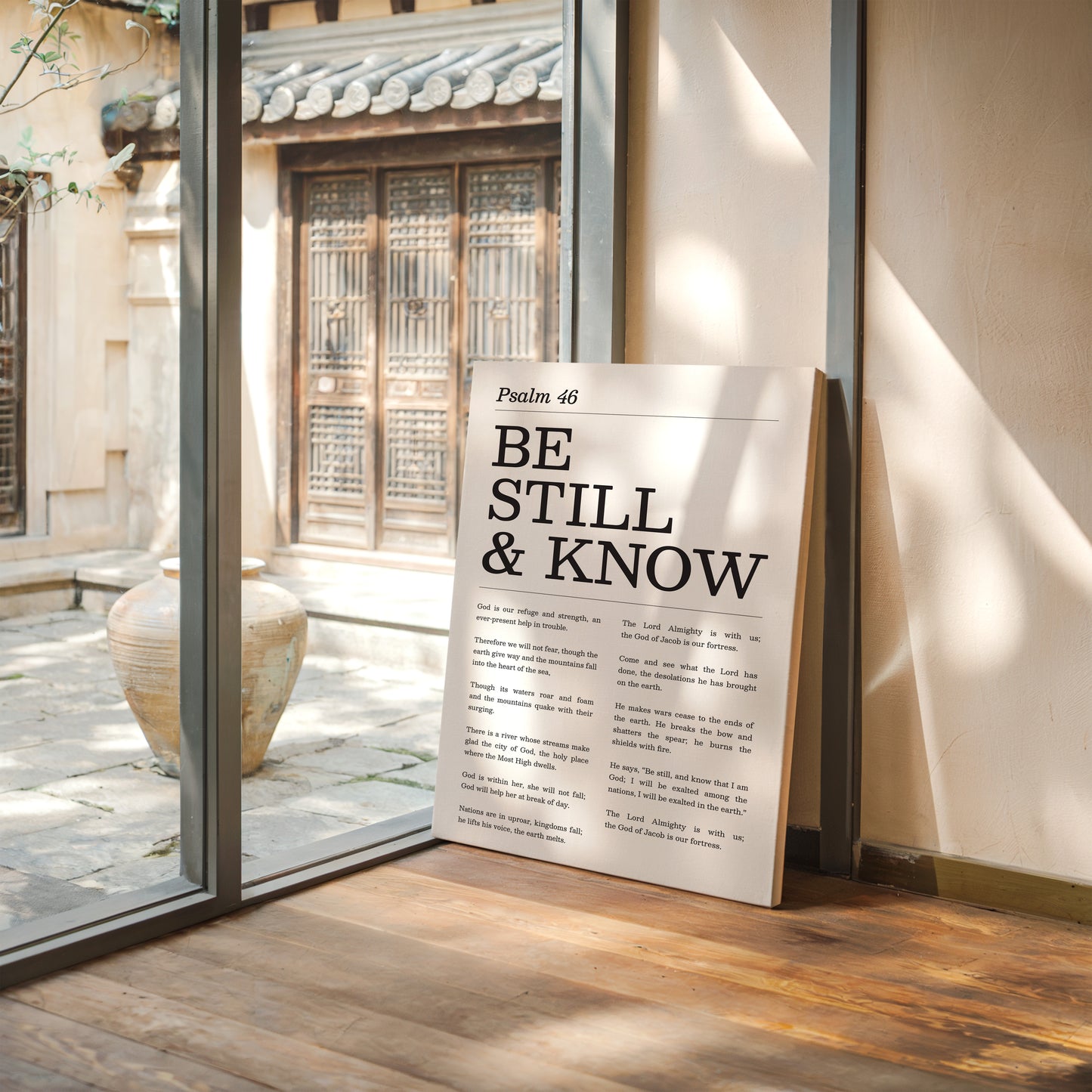 Be Still and Know Psalm 46