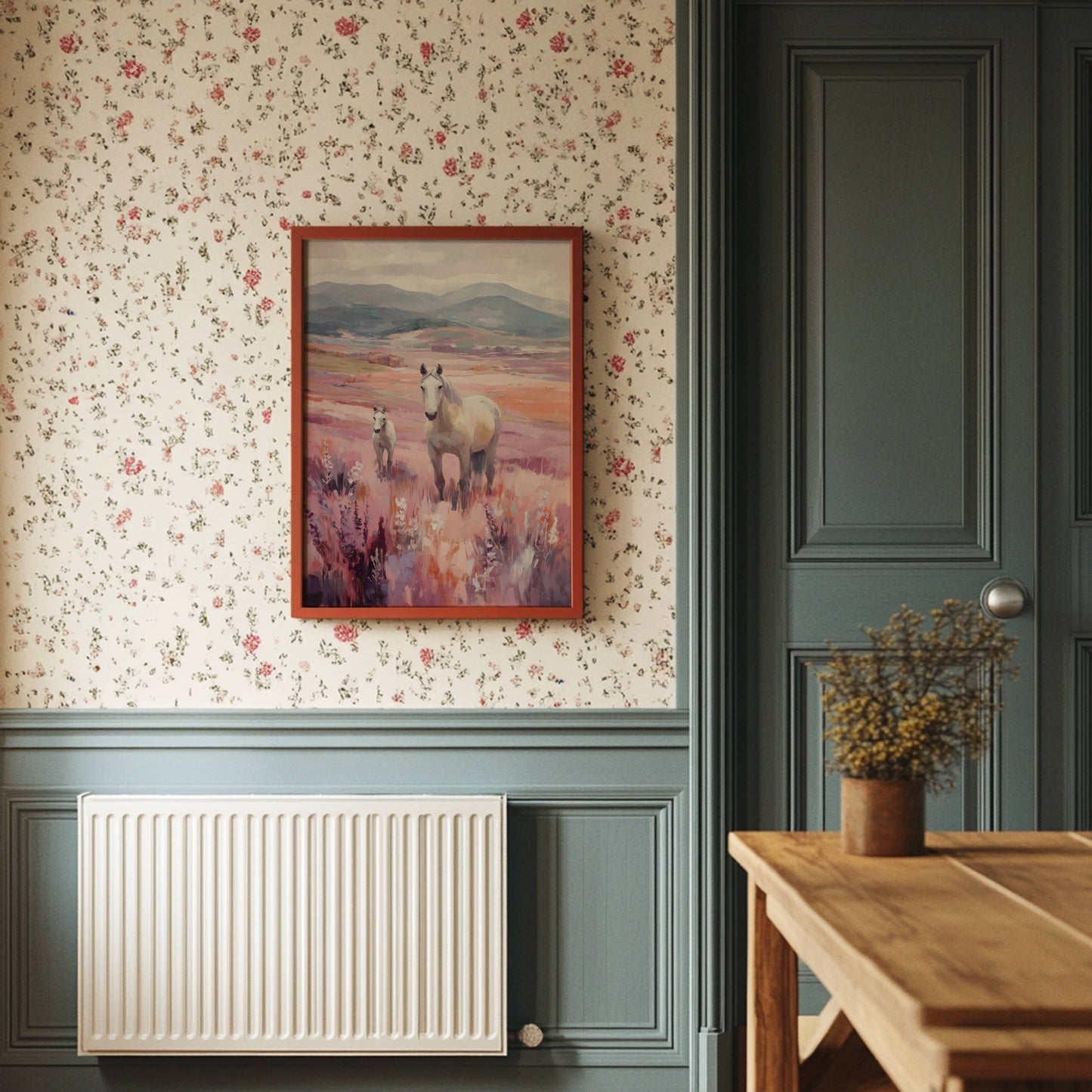 Wild Lavender Calls The Horses Home