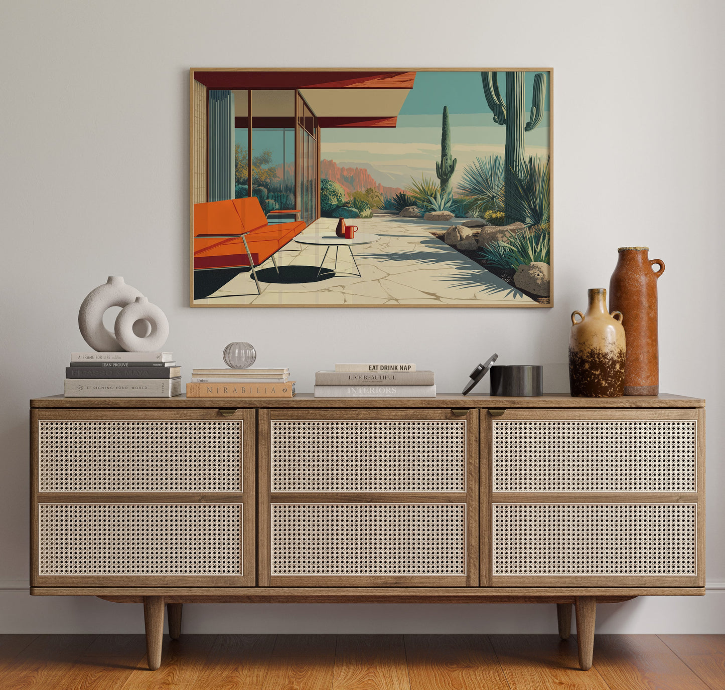 Desert Modernism Greets Coral Dawn