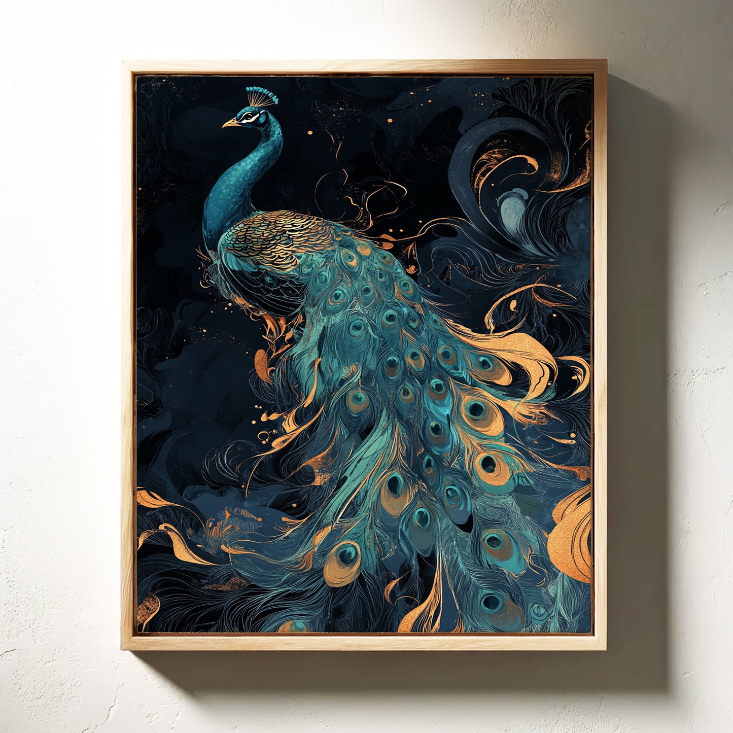 Embers in a Peacock's Wake