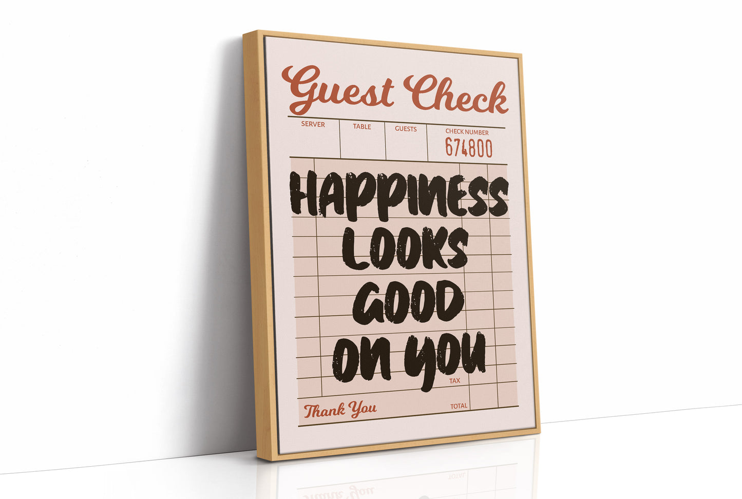 Order Up: One Happiness, No Substitutions