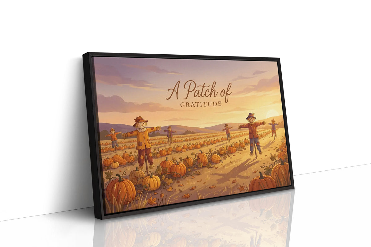 Scarecrow Staff Meeting, Pumpkins Attending