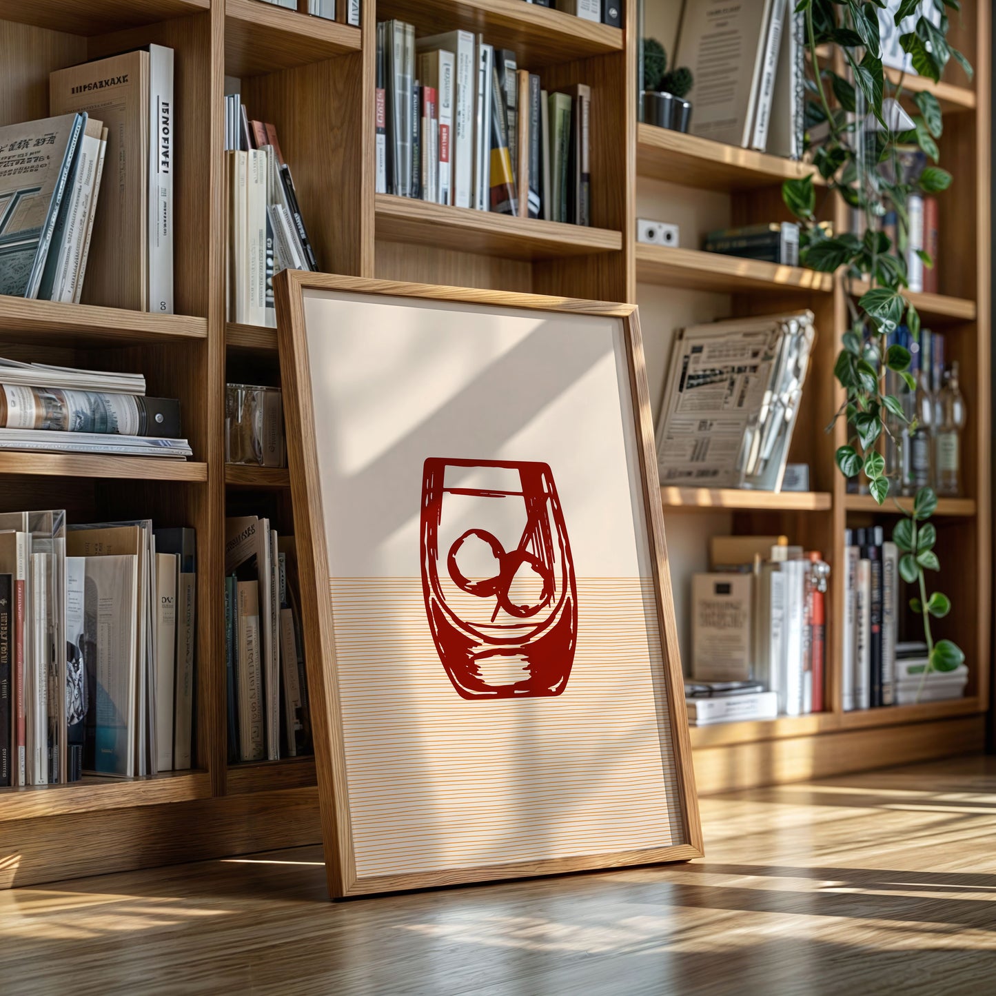 Burgundy Glass Holds Summer Secrets