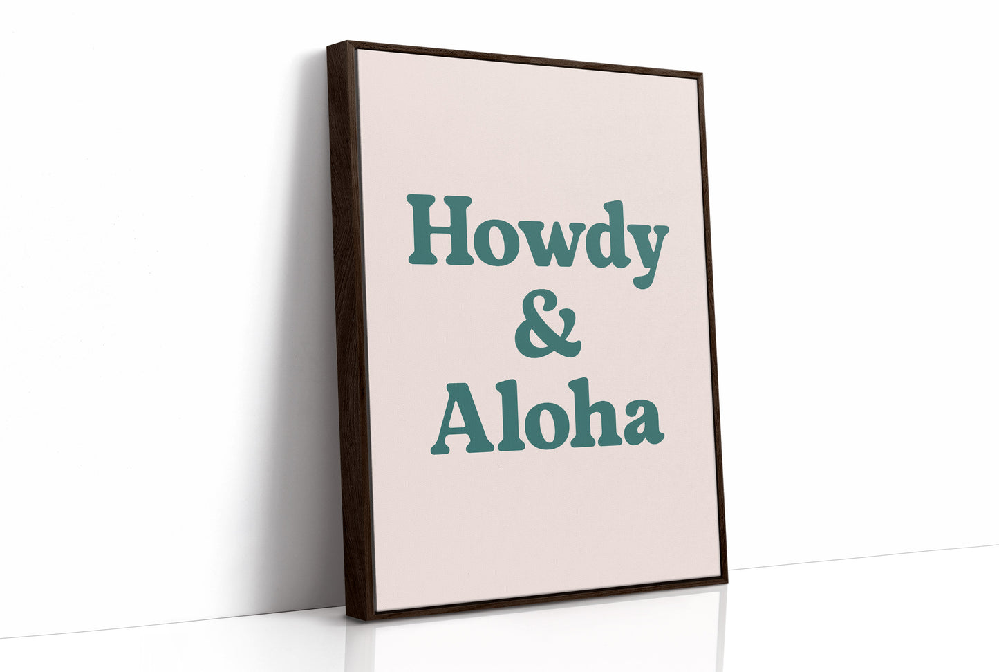 Howdy and Aloha