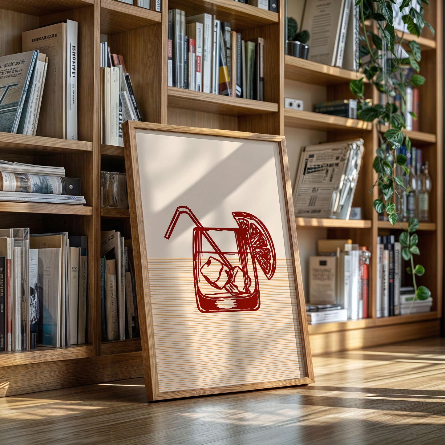 Crimson Cocktails Paint Summer Lines