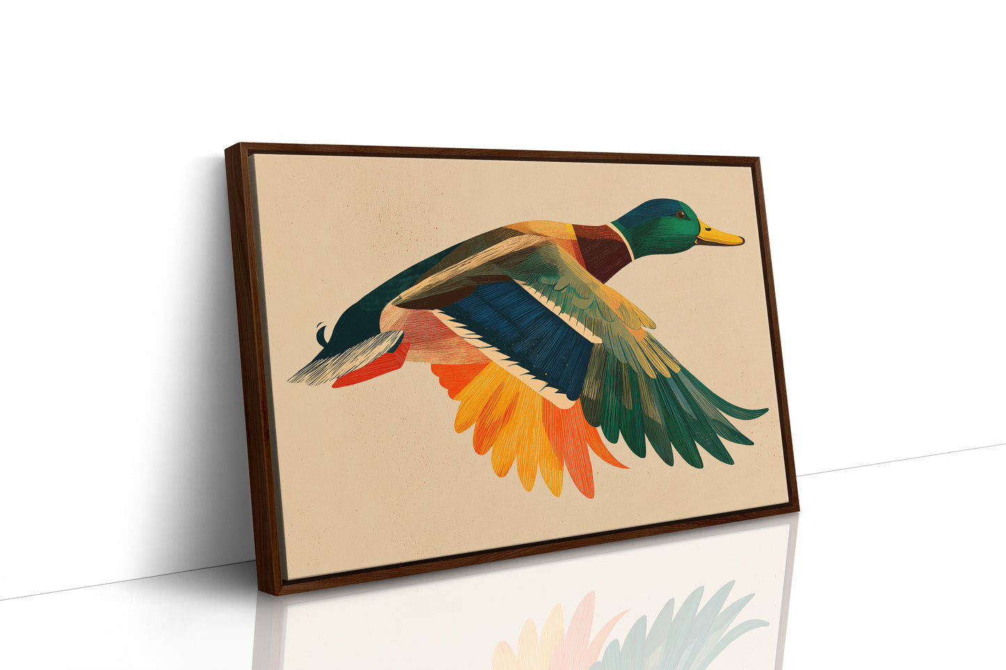 Mallard in Midair