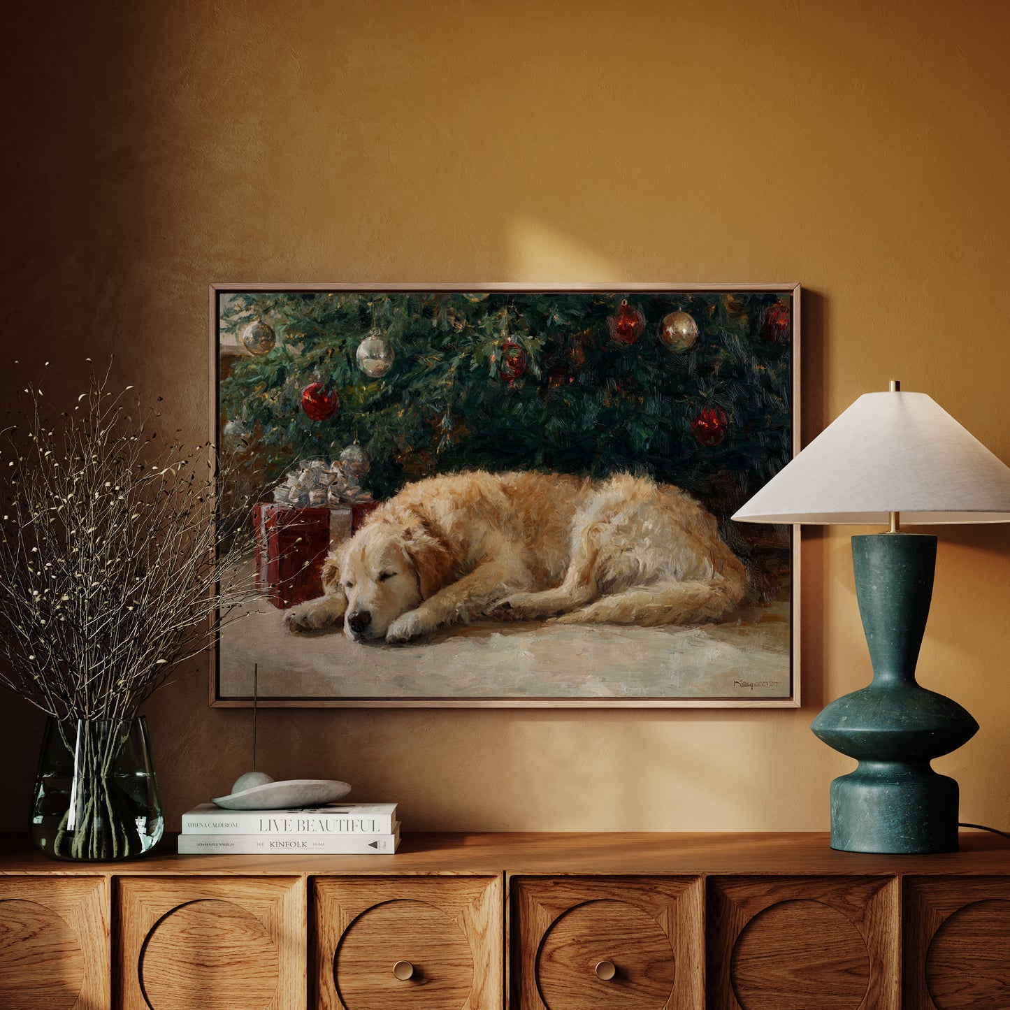 Beneath the Tree's Gentle Guard