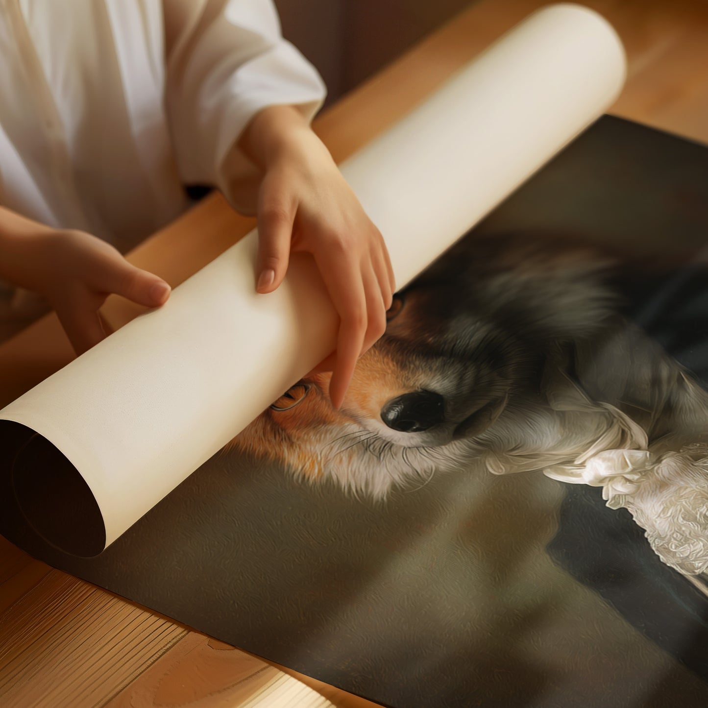 Regal Fox in Formal Attire