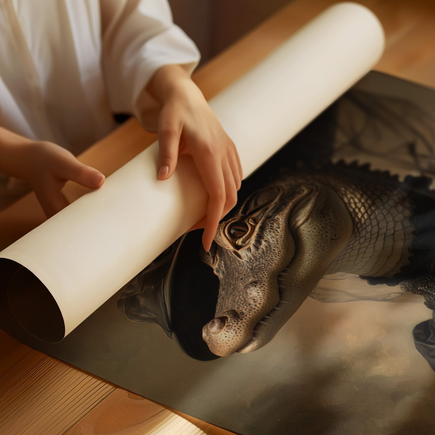 Elegance Beneath Scales