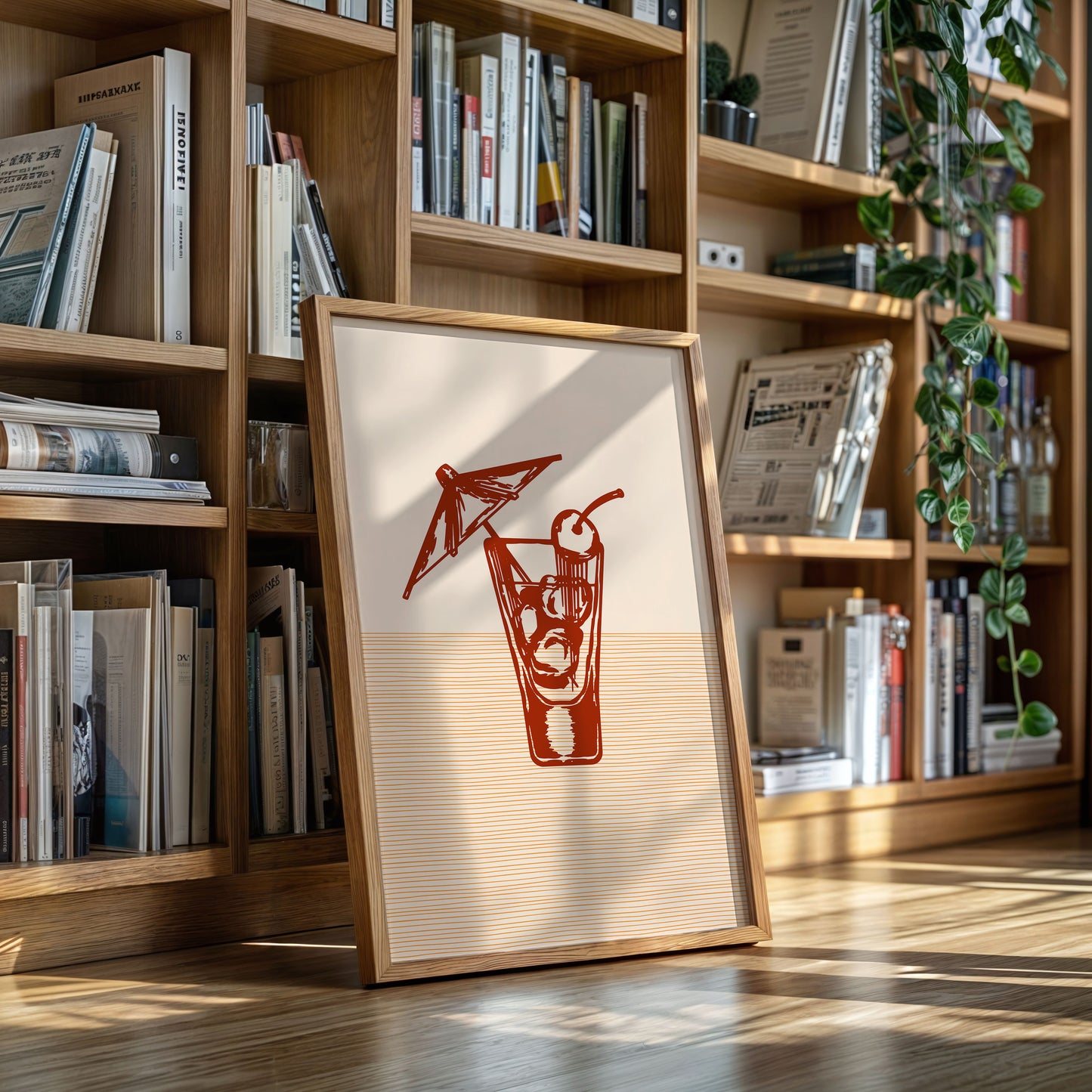 Poolside Cocktails Paint Summer Memories