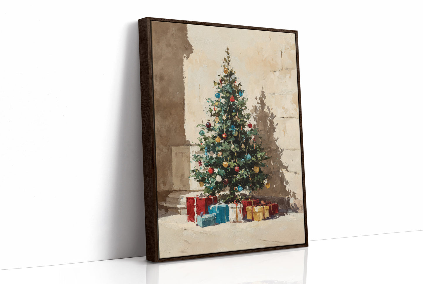 Presents in the Courtyard Light