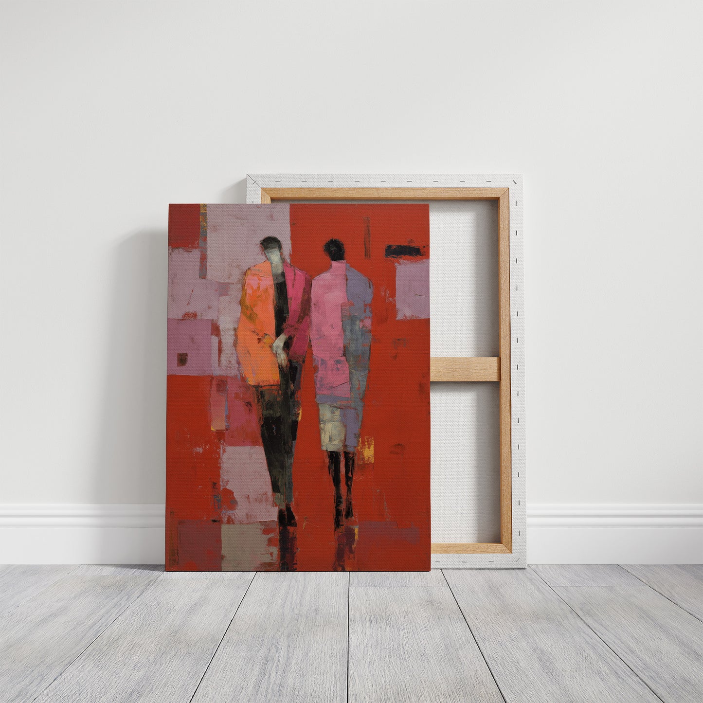 Two Figures Share The Same Silence