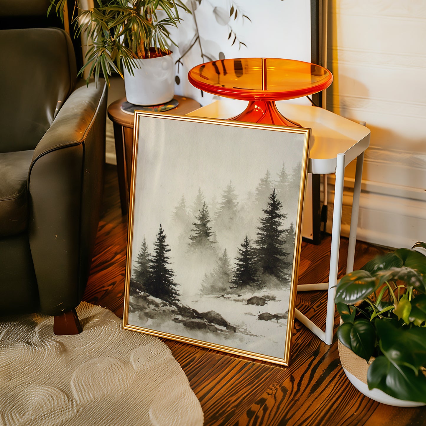 Mist Over Timeless Pines