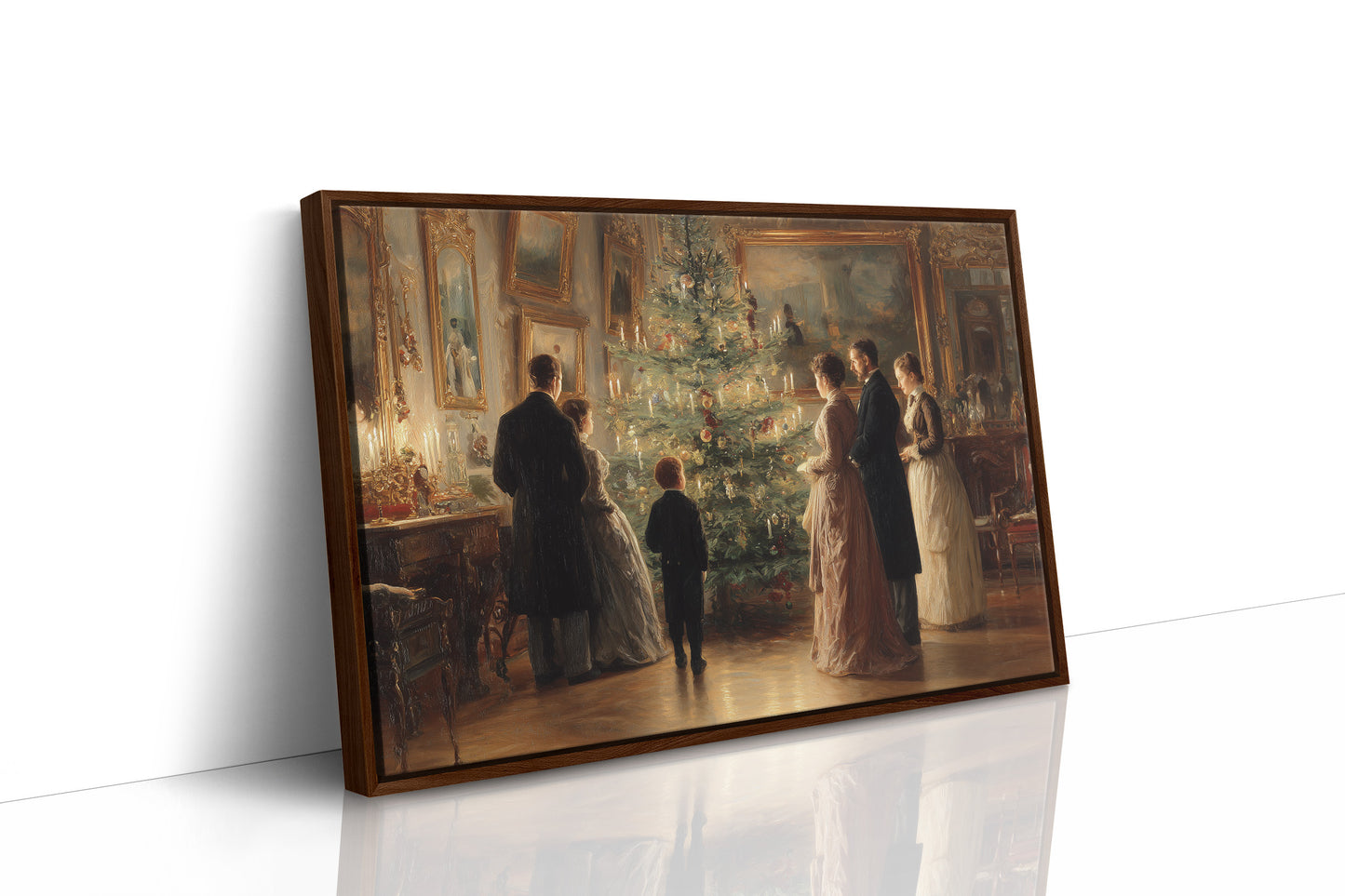 Candlelit Traditions Through Victorian Glass