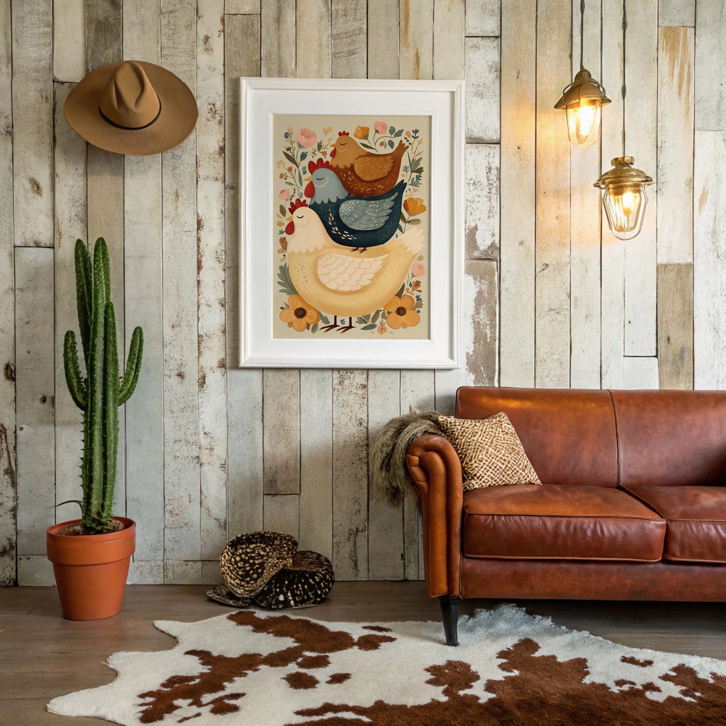 Roosters Tell Folk Art Tales