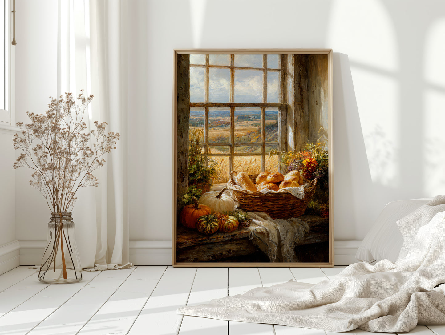 Autumn Bread Graces Valley Window