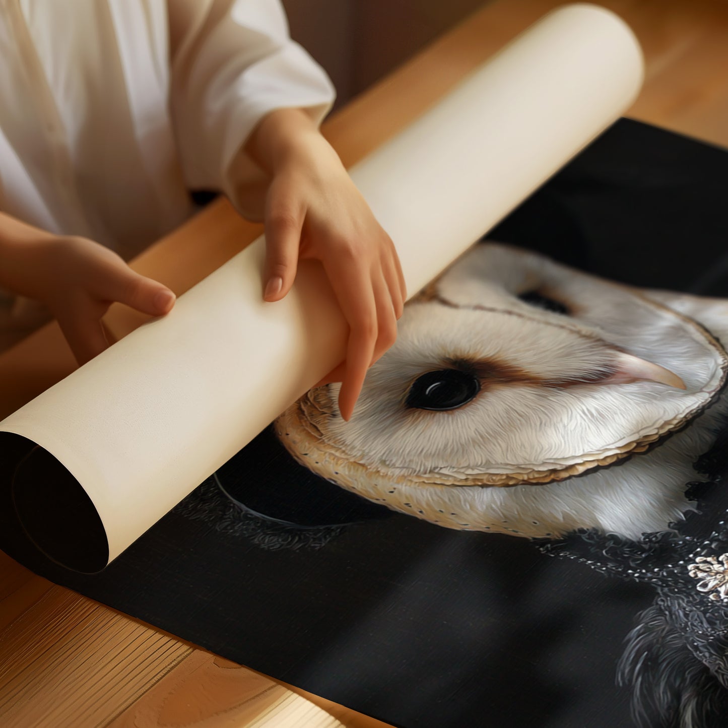 Elegantly Dressed Regal Owl