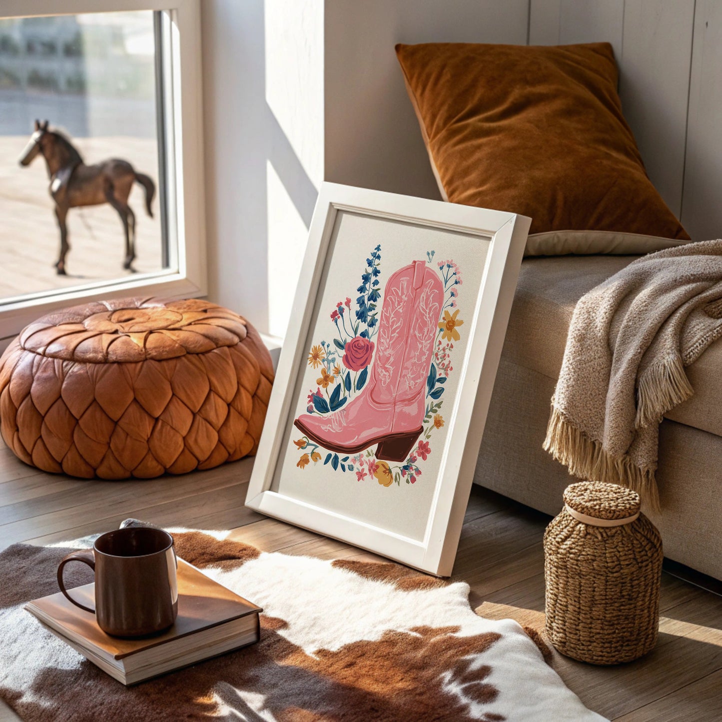 Wildflower Cowgirl Dreams - Pink Western Boots