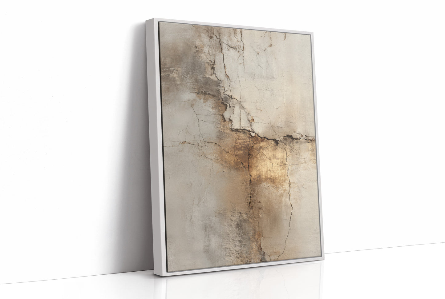 Sunlit Cracks Map Ancient Stories