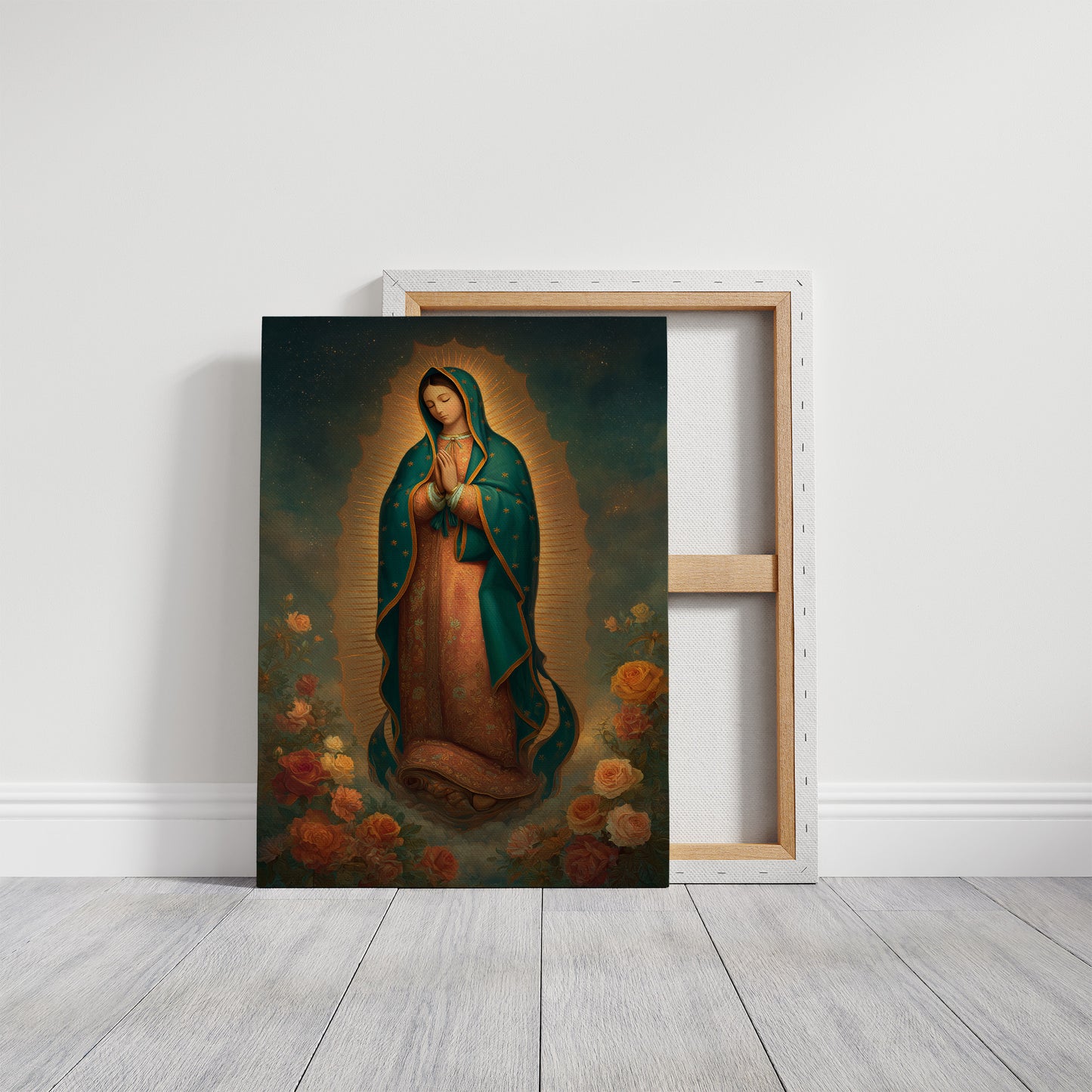 Sacred Glow Among Rose Gardens