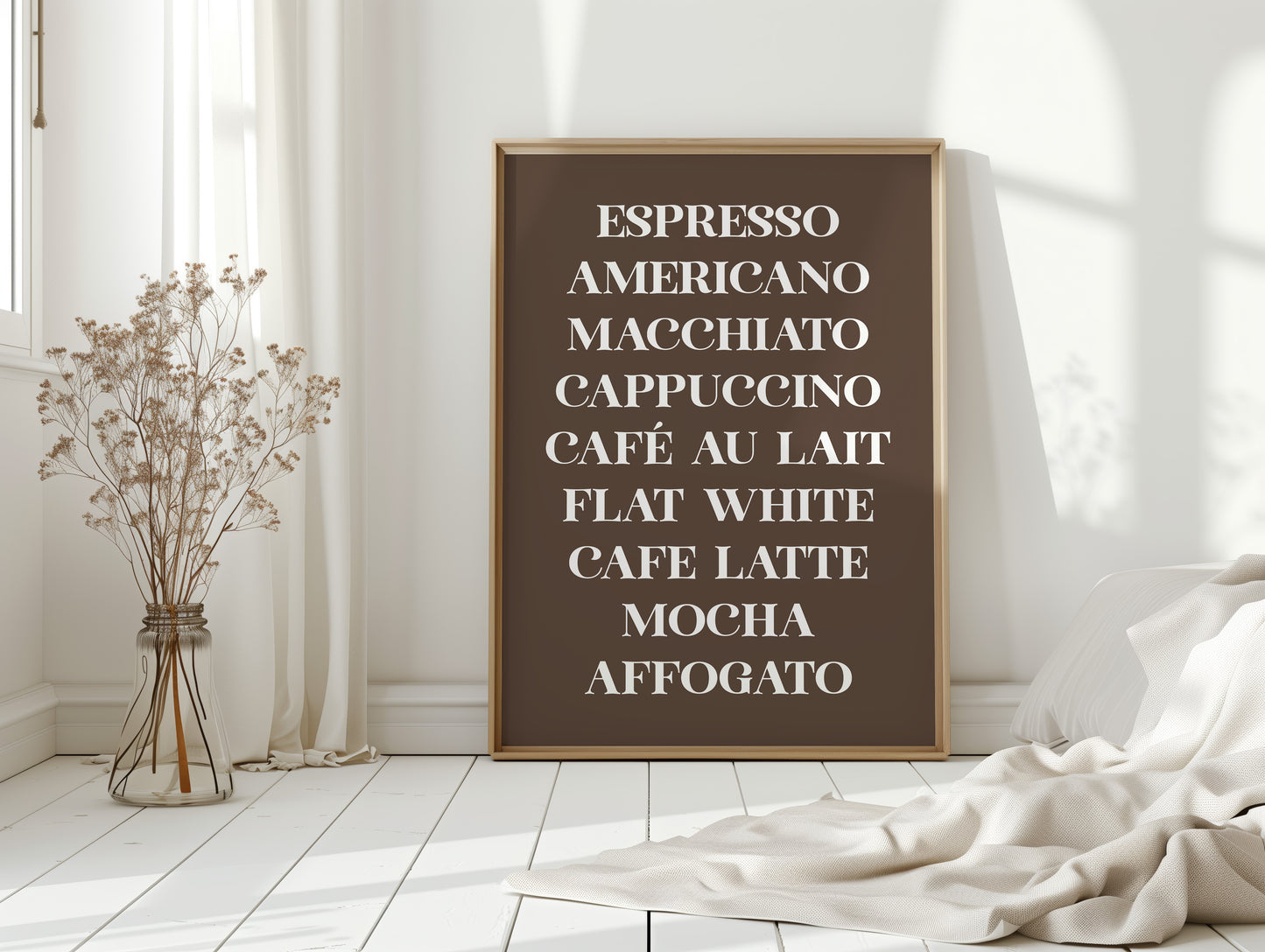 Barista Poetry In Chocolate Brown