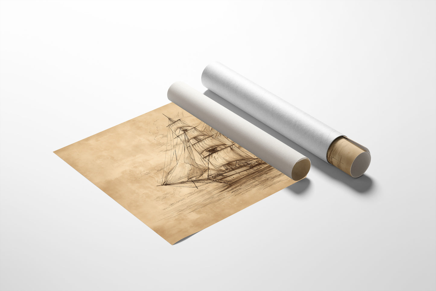 Sails Caught Between Memory and Horizon