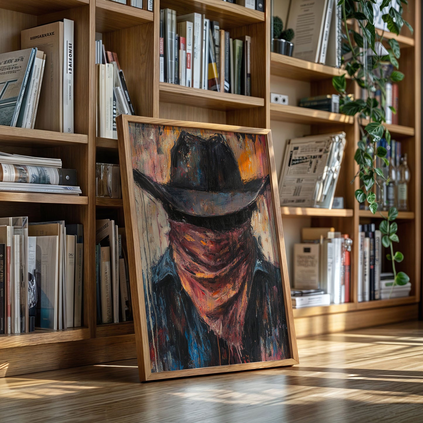 Outlaw in Firelight Silence