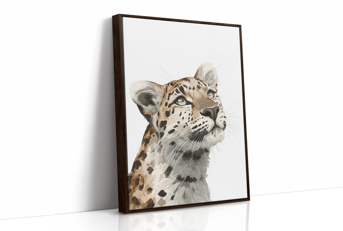 Leopard Looking Skyward