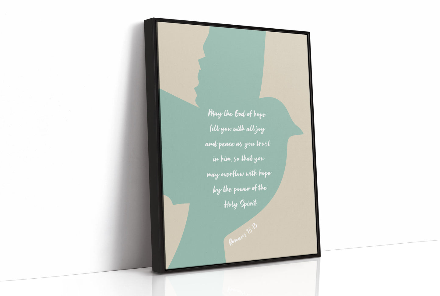 Faith Words On Mint Waters