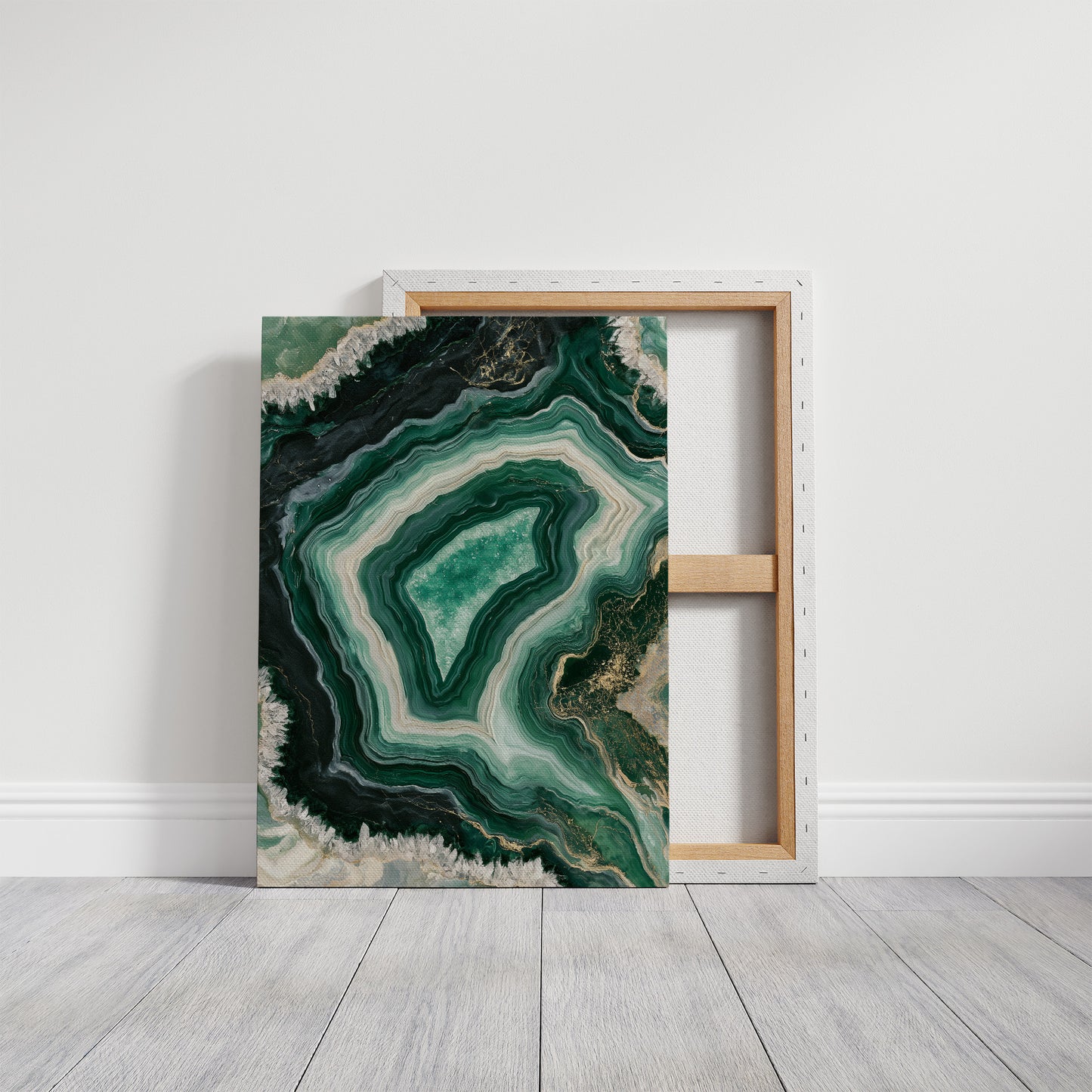 Emerald Geode Depths