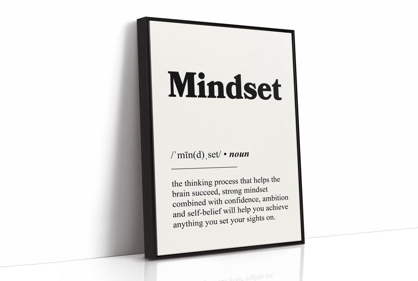 Lexicon of Ambition: The Definition of Mindset