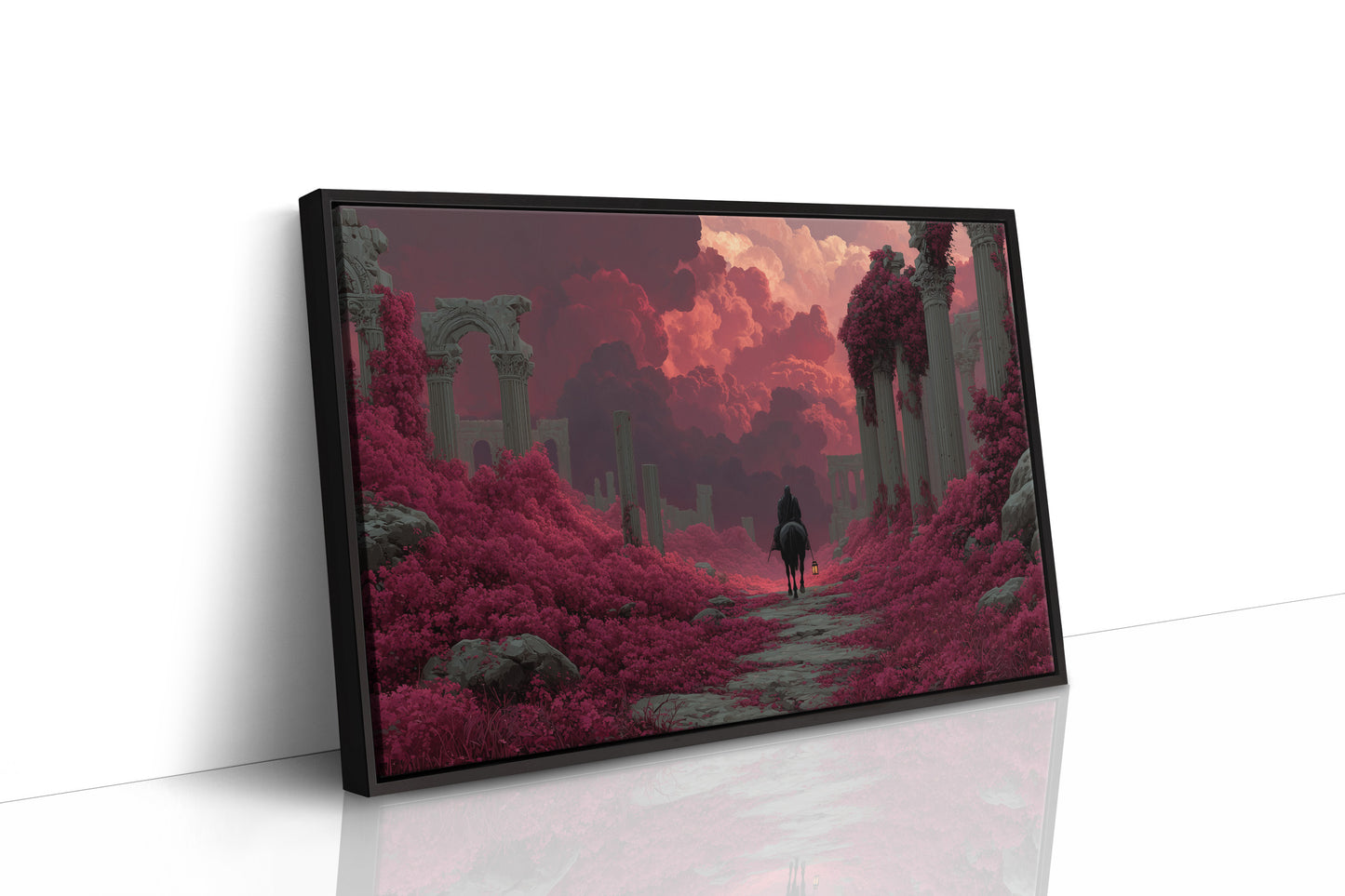 Rider Through the Crimson Ruins