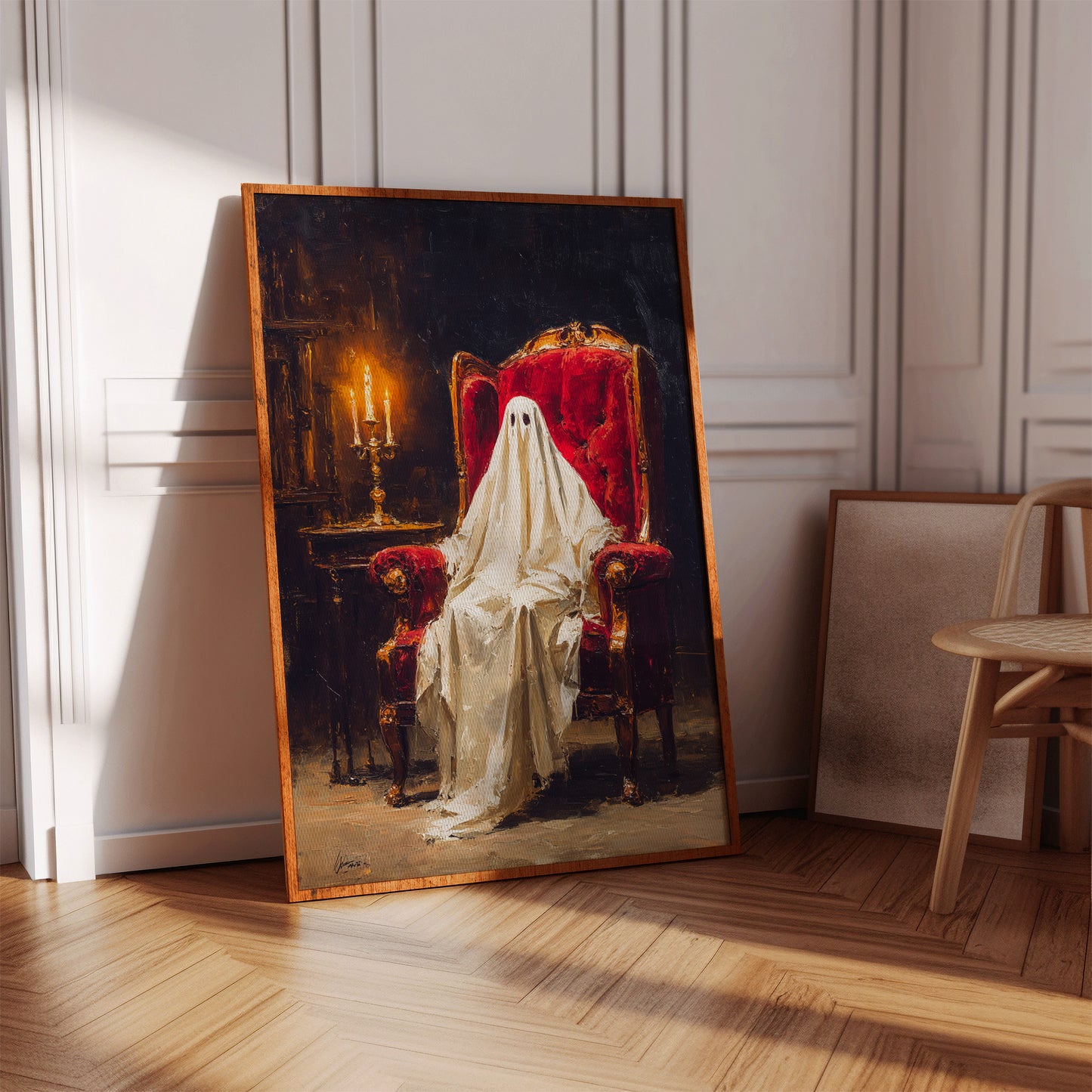 The Silent Watcher in Velvet