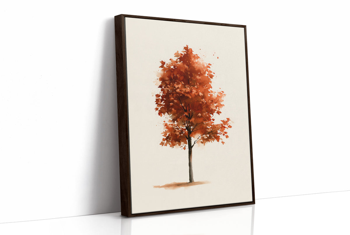 Solo Act, Standing Ovation, print in a brown wood frame