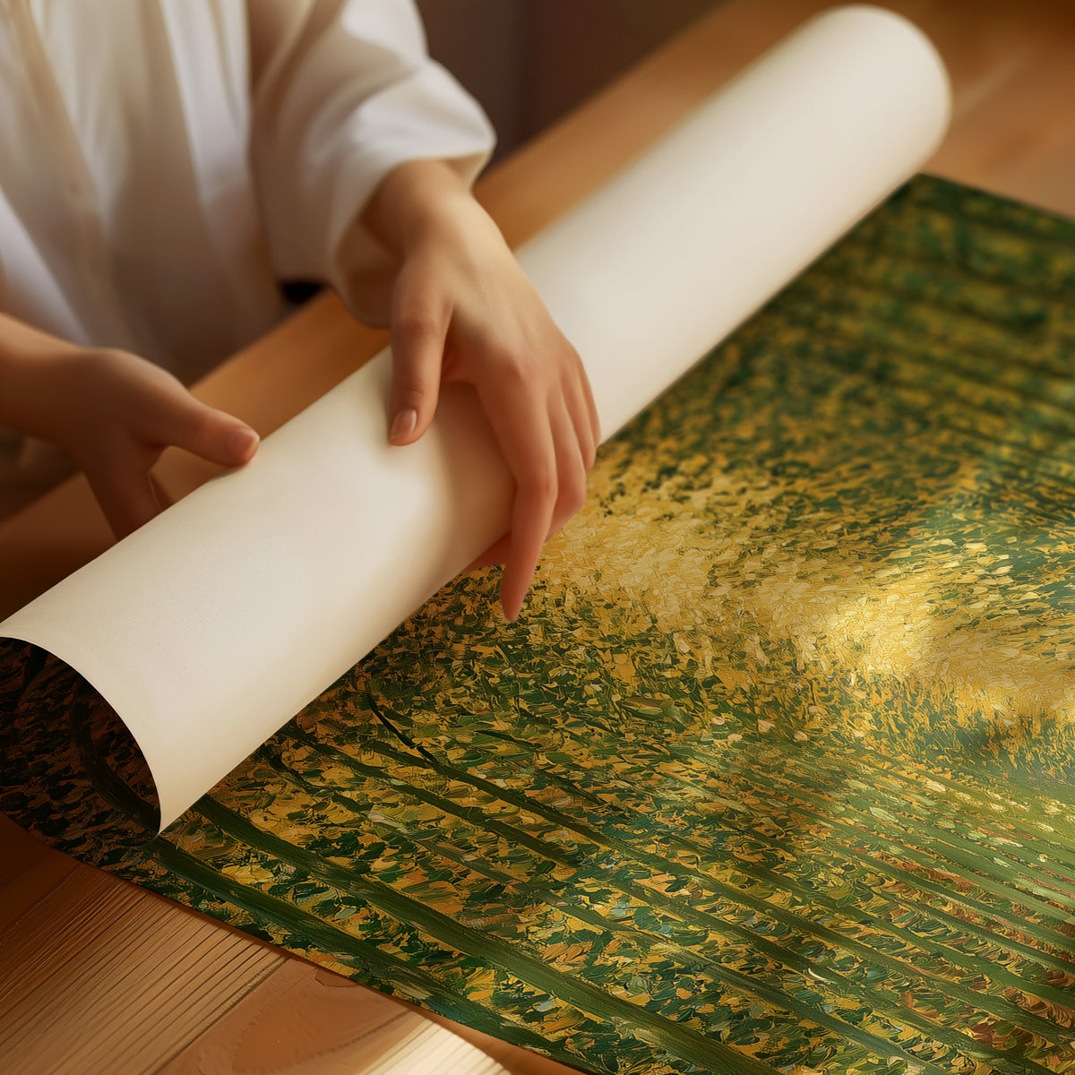 Poplar Alley Impressionist Walk