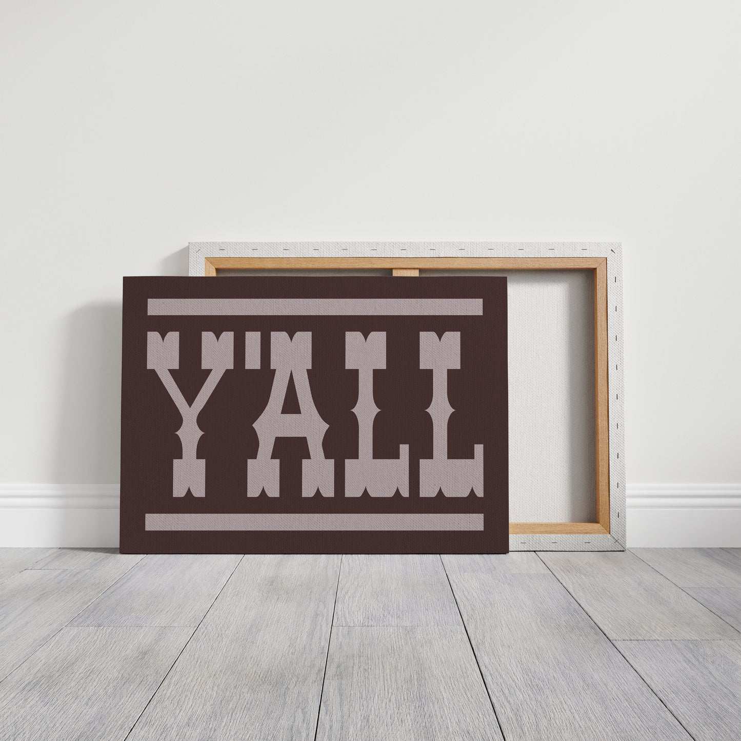 Y'all Western Type Print