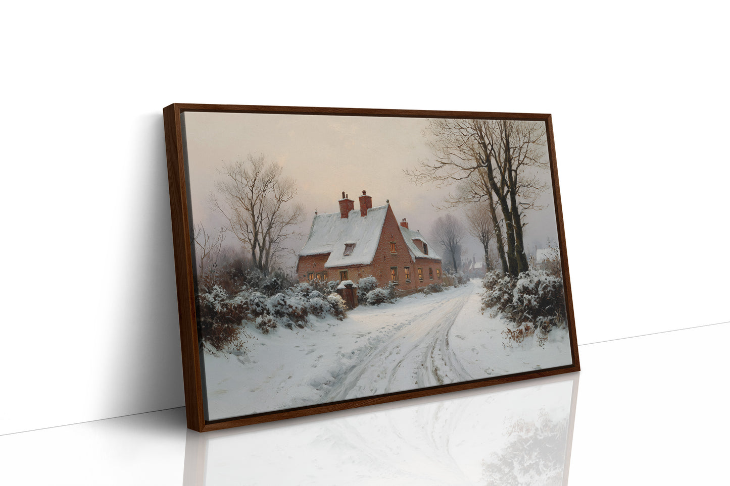 Brick Cottage Awaits Winter Stories