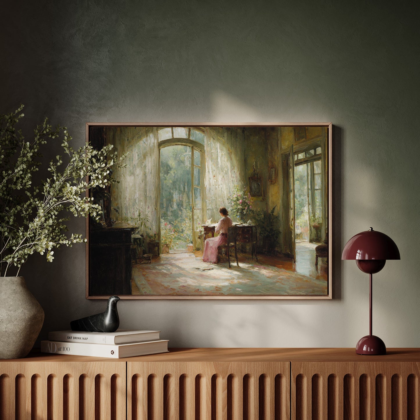 Summer Light Fills This Quiet Room