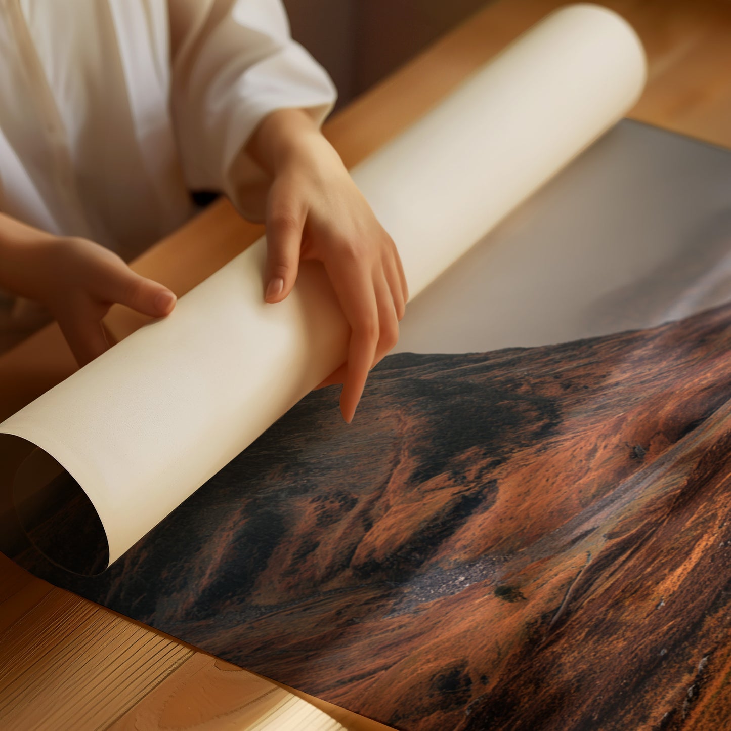 Curves of Autumn's Embrace